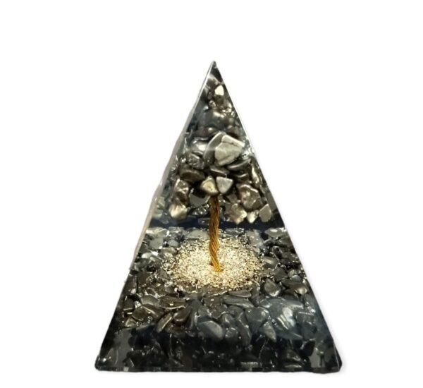 New Business Growth Pyrite Gemstone Organ Pyramid