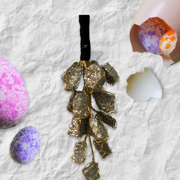 Pyrite Gemstone Hanging - Image 2