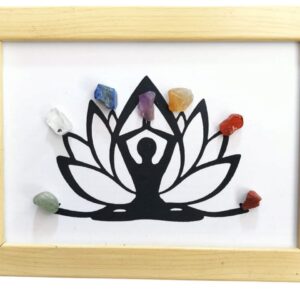 Yoga and Seven Chakras Picture Frame