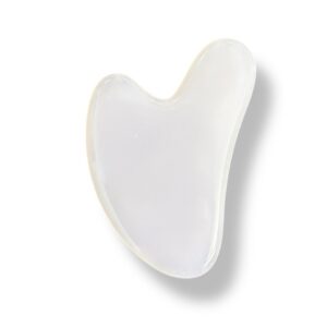Pink Quartz Gua Sha | Pink Quartz Natural Stone Face & Body Massage Tool | Smooth Polished Quartz for Skincare Routine